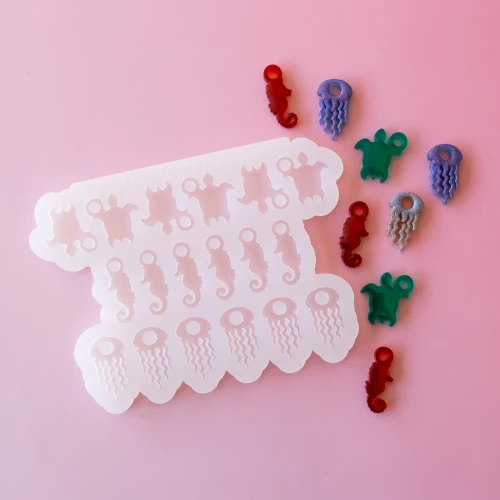 Stampo in silicone Géa Creations per ciondoli marini x1