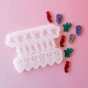 Stampo in silicone Géa Creations per ciondoli marini x1
