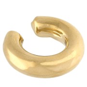 Bracciale per orecchio - Bague d'oreille anneau large 19 mm - Acciaio inossidabile 304 Gold x1