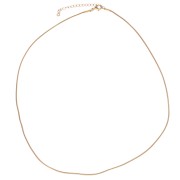 Collare a catena a serpente 1,3 mm - Acciaio inossidabile 304L Gold x43cm|raw }}