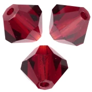 Perle Biconi Preciosa - Rondelle Bead 5 mm - Vivid Siam x12
