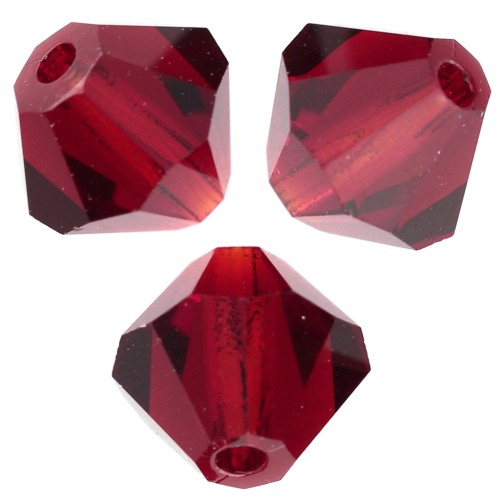 Perle Biconi Preciosa - Rondelle Bead 5 mm - Vivid Siam x12