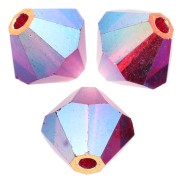 Biconi Preciosa - Rondelle Bead 6 mm - Vivid Siam AB 2X x12