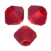 Biconi Preciosa - Rondelle Bead 3 mm - Vivid Siam Matt x30