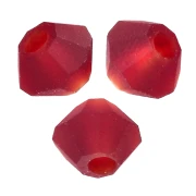 Biconi Preciosa - Rondelle Bead 3 mm - Vivid Siam Matt x30