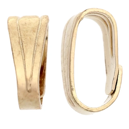 Clip per pendenti 6 mm - Dorato x20