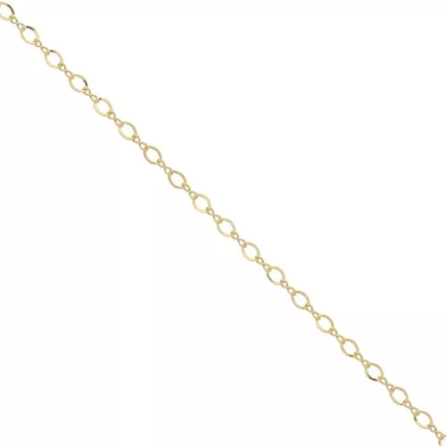 Catena maglia alternata (1x1) mm.2 Gold filled x cm.50