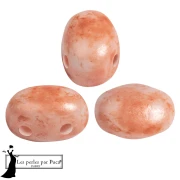Perline di vetro Samos® by Puca® 5x7 mm - Mishmash Peach x10g