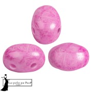Perline di vetro Samos® by Puca® 5x7 mm - Pink Mishmash x10g