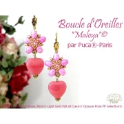 Perle di vetro Samos® by Puca® 5x7 mm - Mishmash Topaz x10g