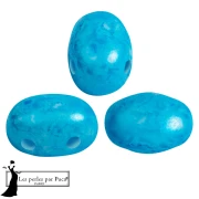 Perline di vetro Samos® by Puca® 5x7 mm - Mishmash Turquoise x10g