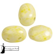 Perline di vetro Samos® by Puca® 5x7 mm - Mishmash Yellow x10g