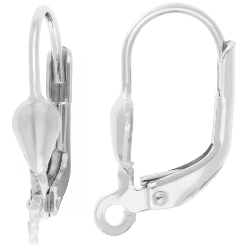 Dormitori a goccia in argento 925 da 15 mm x2