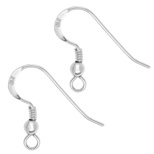 Ganci a sfera in argento 925 da 17,5 mm x2