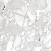 Assortimento di perle di Boemia - Mix Crystal 1 x50g|raw }}