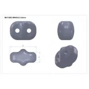 MiniDuo mm.2x4 Opaque Light Azore Silk Mat x10g