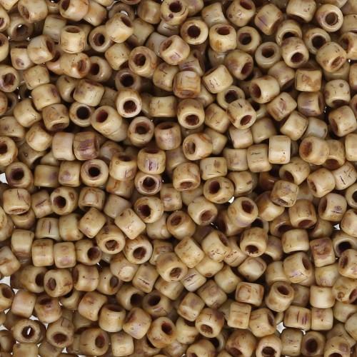 Perline Matubo 10/0 2,1 mm - White Picasso x10 g