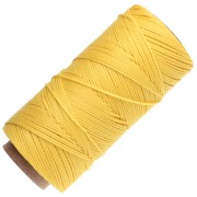 Bobina di filo cerato Linhasita per micro macramè 1,5 mm - Giallo (37) x 116 m