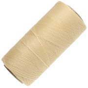 Bobina di filo cerato Linhasita per micro macramè 0,5 mm - Giallo chiaro (1) x 335 m