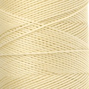 Bobina di filo cerato Linhasita per micro macramè 0,75 mm - Giallo chiaro (1) x 228 m