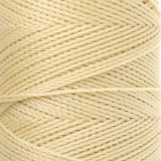Bobina di filo cerato Linhasita per micro macramè 1 mm - Giallo chiaro (1) x 168 m