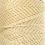 Bobina di filo cerato Linhasita per micro macramè 1 mm - Giallo chiaro (1) x 168 m