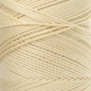 Bobina di filo cerato Linhasita per micro macramè 1,5 mm - Giallo chiaro (1) x 116 m
