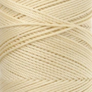 Bobina di filo cerato Linhasita per micro macramè 1,5 mm - Giallo chiaro (1) x 116 m
