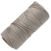 Bobina di filo cerato Linhasita per micro macramè 1,5 mm - Greige (4) x 116 m