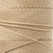 Bobina di filo cerato Linhasita per micro macramè 1,5 mm - Straw (18) x 116 m