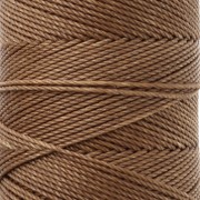 Bobina di filo cerato Linhasita per micro macramè 1,5 mm - Legno (21) x 116 m