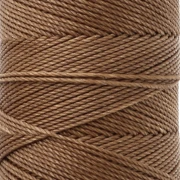 Bobina di filo cerato Linhasita per micro macramè 1,5 mm - Legno (21) x 116 m