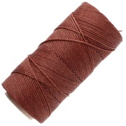 Bobina di filo cerato Linhasita per micro macramè 1,5 mm - Old Copper (25) x 116 m