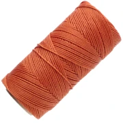 Bobina di filo cerato Linhasita per micro macramè 1,5 mm - Topaz (30) x 116 m