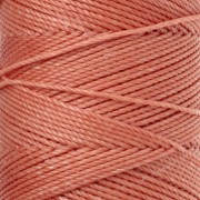 Bobina di filo cerato Linhasita per micro macramè 1,5 mm - Terracotta (35) x 116 m