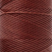 Bobina di filo piatto cerato Linhasita per macramè 1,4 mm - Old Copper (25) x 167 m