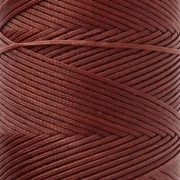 Bobina di filo piatto cerato Linhasita per macramè 1,4 mm - Old Copper (25) x 167 m