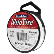 WildFire filo di nylon intrecciato da 0,20 mm - Bianco x114,4 m