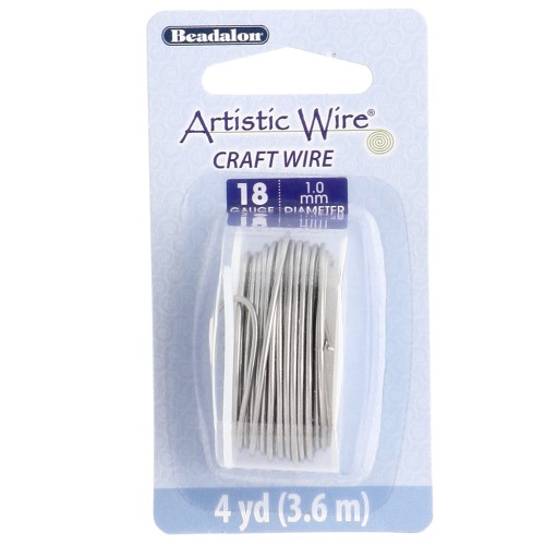 Filo artistico da 1,02 mm - Acciaio inox 304 x3,6 m