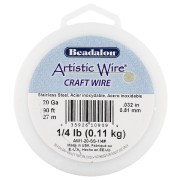 Filo artistico da 0,81 mm - Acciaio inox 304 x27m|raw }}