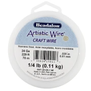 Filo artistico da 0,51 mm - Acciaio inox 304 x70m