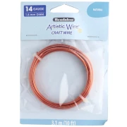 Filo di rame rotondo da 1,6 mm Filo artistico - Naturale x3,1m