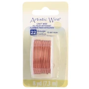 Filo di rame rotondo 0,64 mm Filo artistico - Naturale x7,3 m