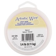 Filo di rame rotondo 0,51 mm Filo artistico - Naturale x62,4 m
