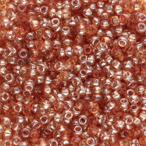 Rocaille Miyuki 11/0 55010 - Cristallo albicocca medio x8g
