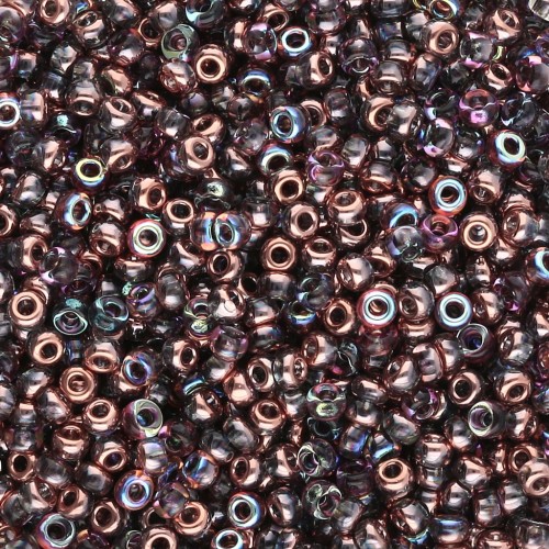 Rocaille Miyuki 11/0 55020 - Cristallo rame arcobaleno x8g