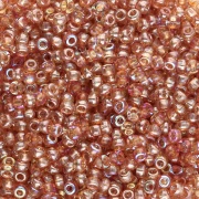 Rocaille Miyuki 11/0 55022 - Cristallo arancione arcobaleno x8g