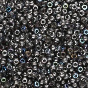 Rocaille Miyuki 11/0 55024 - Cristallo grafite arcobaleno x8g