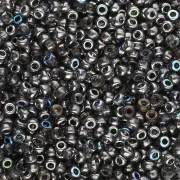 Rocaille Miyuki 11/0 55024 - Cristallo grafite arcobaleno x8g