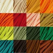 Soutache di viscosa rigida di produzione francese 3,5 mm Nero x4,8 m